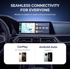 Wireless carplay adapter for iphone/android