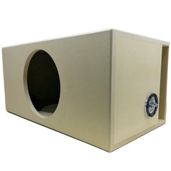 Single 1×12″ Mega Super Bass Series Vented Subwoofer Box Ported