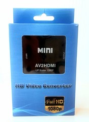 Full HD 1080p Mini HD Video Converter AV2HDMI