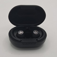 JLab JBuds Air Sport True Wireless Bluetooth Earbuds With Charging Case– Black