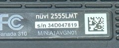 Garmin Nuvi 2555LMT GPS Vehicle Navigation System Driving Maps Tested Working