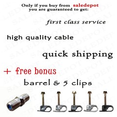 RG11 Cable 150 FT Underground COAX DROP INDOOR OUTDOOR Direct Burial w GEL 150′