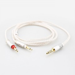 16cores Silver Plated Headphone upgraded Cable for Sonorous D8000