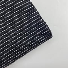 Quality Black White Strip Woven Amplifier Speaker Grill Fabric Cloth 29″ x19″