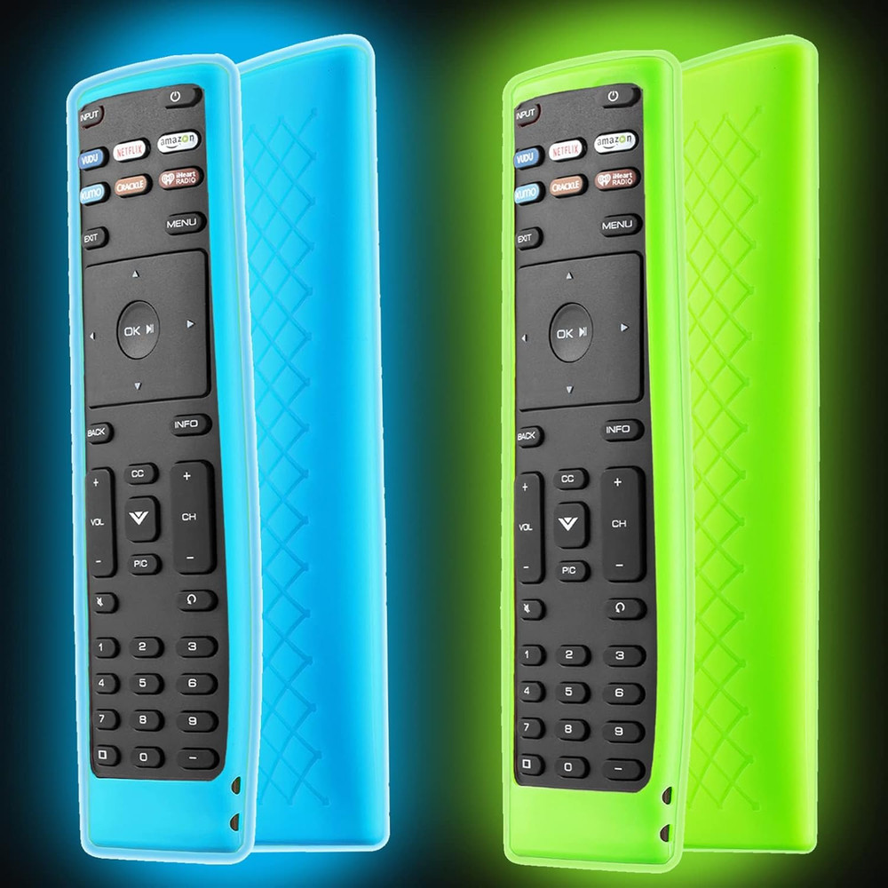 2 Pack Remote Case for Vizio XRT136 Silicone Cover for LCD LED TV Controller…
