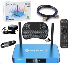 Superbox S6 Max Smart TV Box Android Streaming Media Player