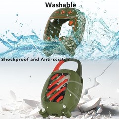 Silicone Cover Case for JBL Clip 5 Ultra Portable Bluetooth Speaker, Squad