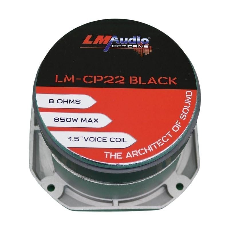 Luna Morena LM-CP22B Bullet Super Tweeter 1.5-in Voice Coil 8-Ohm 850 Watt…