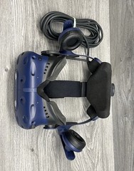HTC Vive Pro HMD OLED Virtual Reality VR Headset only Cleaned