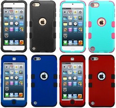 For iPod Touch 5th 6th & 7th Gen – Hard Hybrid Shockproof Armor Shell Case Cover