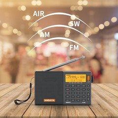 XHDATA D-808 Professional Portable Radio | FM Stereo/SW/MW/LW/Air Band Receiver