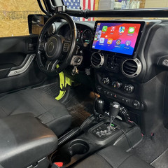 For Jeep Wrangler 2007-2017 Android 15 Car Radio Stereo Touch Screen Carplay GPS