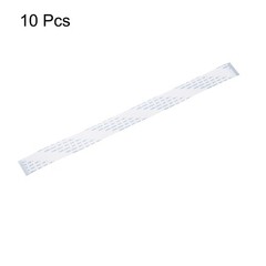 Flexible Flat Cable, 250mm 1mm Pitch 18 Pins FPC FFC Flexible Ribbon Cable 10Pcs