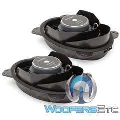 FOCAL CAR AUDIO POLYGLASS 4″ MIDRANGE FROM ISN100 COMPONENT SPEAKERS PAIR NEW
