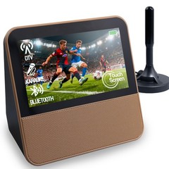 Rywob 7″ Small TV with 1080P Touch Screen,Bluetooth Karaoke Machine