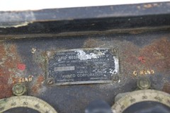 Vintage WW2 Philco U.S. Army Signal Corps Radio VHF Receiver BC-1066A – For Part
