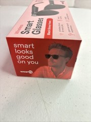 Wear IQ Smart Glasses with Wireless phone and music play, touch control, & UV400