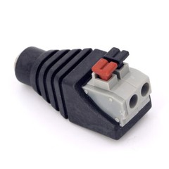 DC Power Plug Male Female Connector 5.5×2.1mm Jack Adapter For CCTV Camera Strip