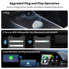 ATOTO AI Box Wireless Carplay/Android Auto Adapter Netflix YouTube for Car 2016+