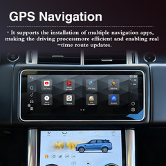 12.3inch Android car stereo radio GPS navigation For Range Rover Sport 2014-2017