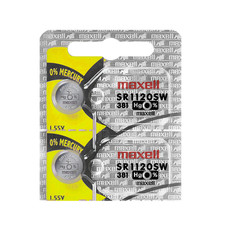 Maxell 381 SR1120SW Silver Oxide Watch Batteries (2 Batteries) – EXP 2023