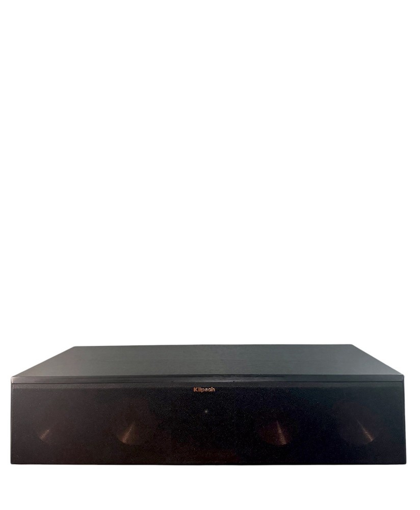 TESTED Klipsch RP-450C Center Channel Speaker Home Theater Black WORKING