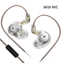 Kz Edx Pro Earphones Dynamic in Ear Monitor Hifi Wired Headphones Bass Stereo Ga