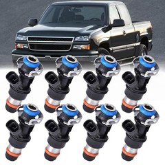 Fuel Injectors Compatible For Silverado 1500 2500 4.8L/5.3L/6.0L (2001-2006)