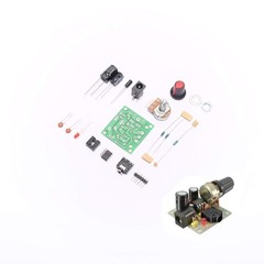 Mini Audio Amplifier DIY Kit LM386 Module Super Compact 3-12V Unsoldered Board