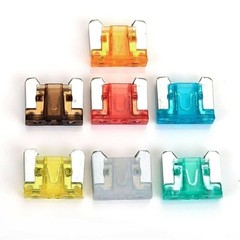 120Pcs 5A-30A Assortment Low Profile Micro Mini Blade Fuse Set Kit Car Truck