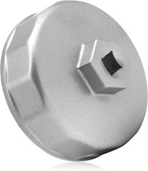 Oil Filter Wrench, Heavy Duty 74mm 14 Flutes Oil Filter Cap Wrenches Removal Too