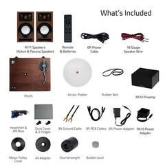 Fluance RT85 Vinyl Turntable, Ri71 Powered Bookshelf Speakers, PA10 Preamp