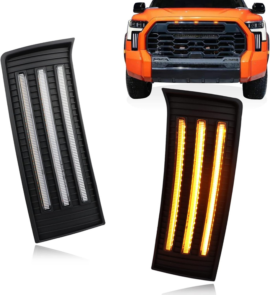 2022-2023 Tundra Front Bumper Fog Light LED Kit–Compatible Replacement
