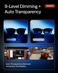 VITURE Beast XR/AR Glasses3DoF Dynamic Dimming 174″ 1200p 58° FOV – Large Size