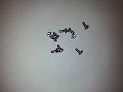 Lot of 10 Pcs. M3 X 6MM Steel Nickel Plated CB Radio Case Screws