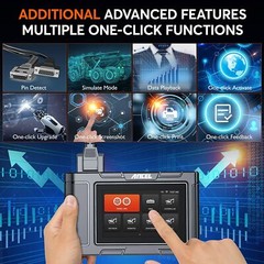 Heavy Duty Truck Scanner Machinery Scan Tool Diesel OBD Code Reader DPF Regen