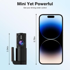 Dash Cam Camera ‌24/7 Front Cabin Car DVR FHD Motion Detection Vehicle G-Sensor