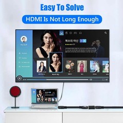 HDMI Female To Female Extender Adapter Coupler Connector F/F HDTV 1080P 4K US
