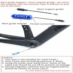 Internal Cable Routing Magnetic Kit for Bicycle Hose Gear Brake Cable