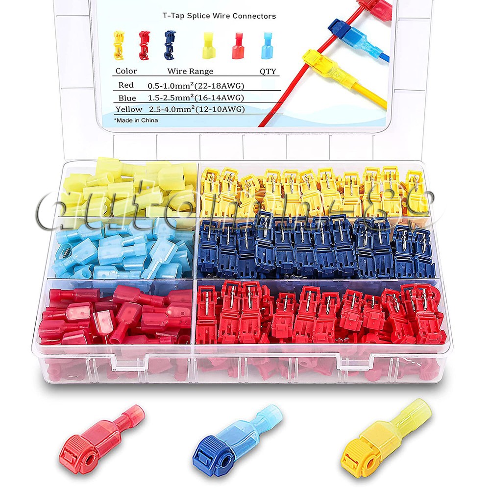 240/60 T-Tap Quick Splice Scotch Lock Spade Wire Terminal Connectors Crimp Cable