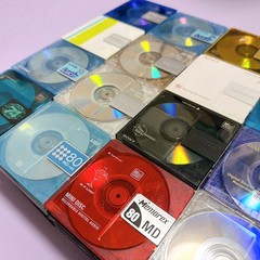 10 Ten disk MD MiniDisc Bulk Lot Set Tested Sony TDK Maxell 60/74/80 Min Used
