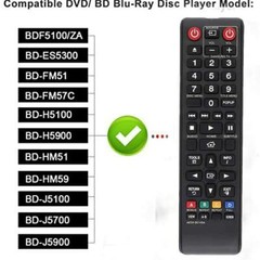AK59-00149A Universal Remote Control fit for Samsung BLU-RAY DISC DVD PLAYER