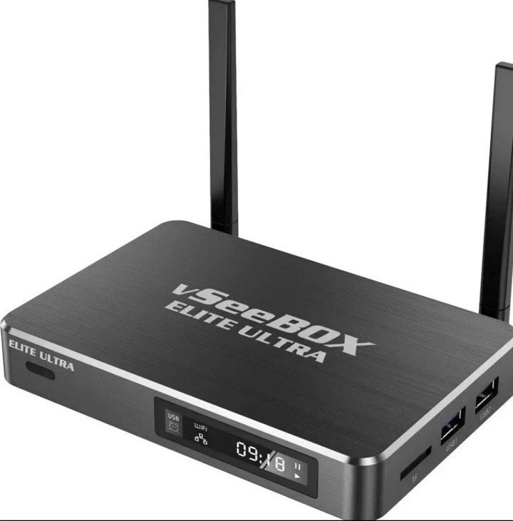 2026 VSeeBox Elite Ultra New Version 128GB Authorized Distributor Free Shipping