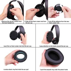 Ear Pads Soft Cushion Headphones For Bose QuietComfort QC35 / QC45 Replacement