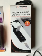 USB HUB 4 TO 1 CONNECTOR AND S-VIDEO AV CABLE FOR MONITORS