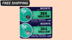 SONY 364 SR621SW – Exp. 2030 – 2 Pcs.