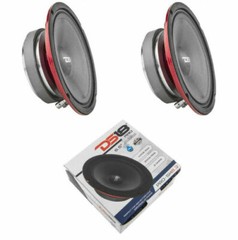 2x DS18 6.5″ Marine Motorcycle Midrange Speakers 800W 2 Ohm IP66 Rated PRO-SM6.2