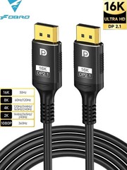 DisplayPort 2.1 Cable 16K 8K@120Hz 4K@240Hz 80Gbps HDR DP Gaming Cable