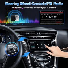 10″ Touchscreen Wireless Carplay Android Auto Stereo for 2018-2021 Nissan Altima