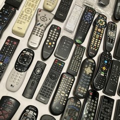Lot Of 50 Remote Controls Various Brands, Shapes & Sizes New & Used Replacements